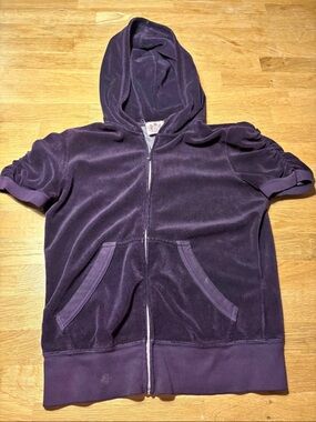 Vintage juicy couture purple zip up